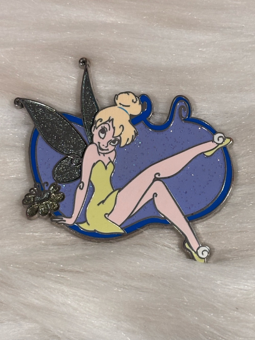 Disney Tinker Bell Purple Pastel Pin